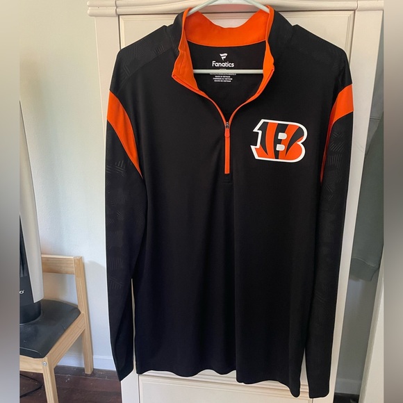 Fanatics Other - Cincinnati Bengals Fanatics Zip Up Size Large NWOT